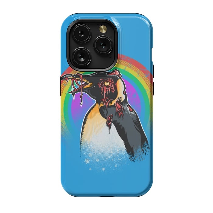 iPhone 15 Pro StrongFit Zombie Penguin by Branko Ricov