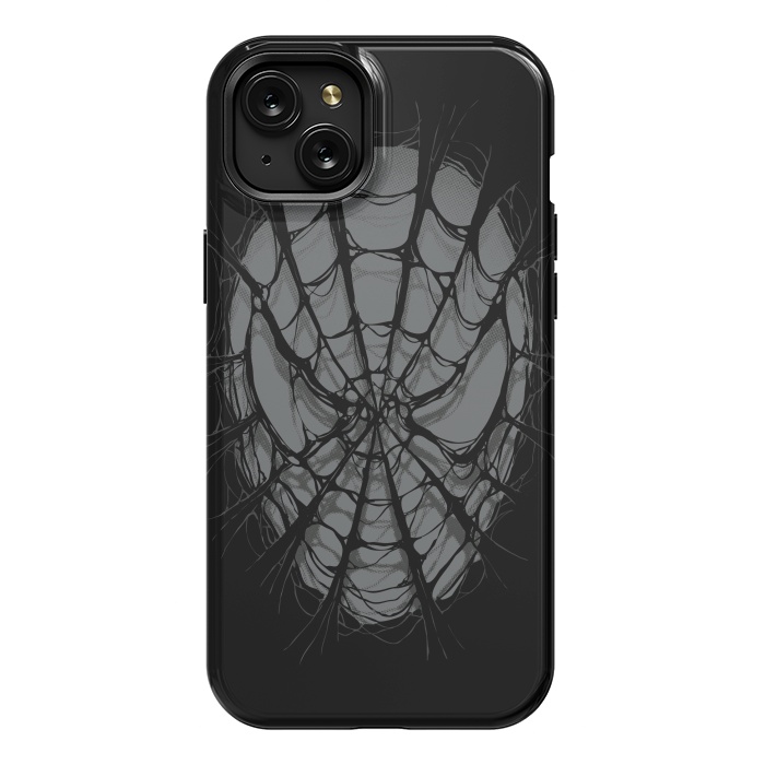 iPhone 15 Plus StrongFit SpiderWeb by Branko Ricov