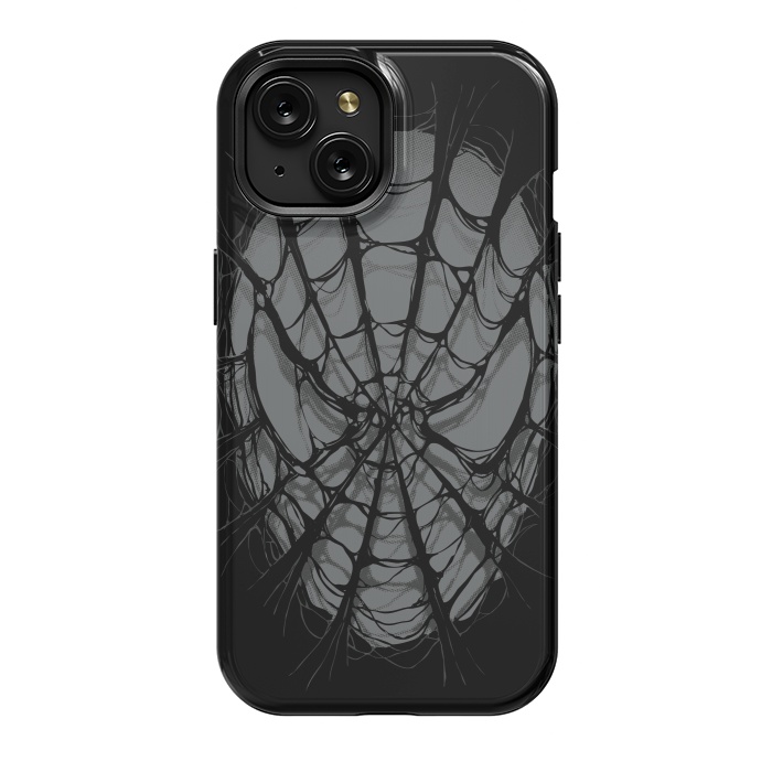 iPhone 15 StrongFit SpiderWeb by Branko Ricov