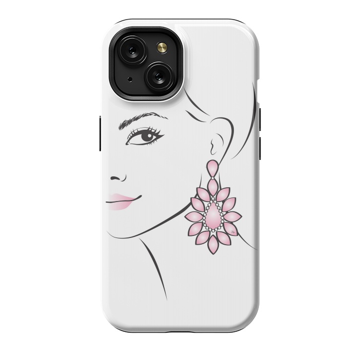 iPhone 15 StrongFit Earring Lady by Martina
