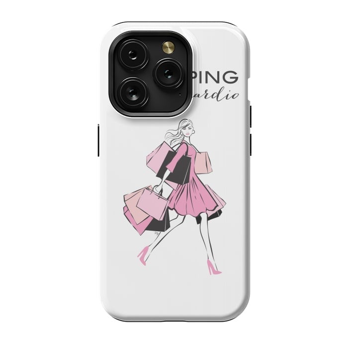 iPhone 15 Pro StrongFit Shopping Girl by Martina