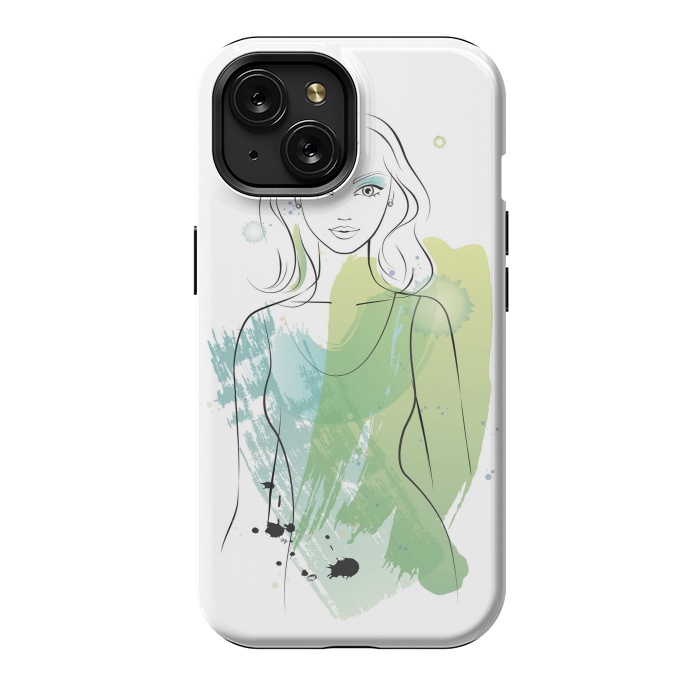 iPhone 15 StrongFit Pretty Mermaid by Martina
