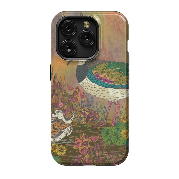 iPhone 15 Pro StrongFit Lapwing Revival by Lotti Brown