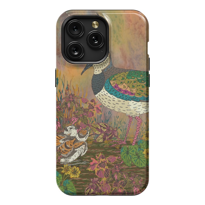 iPhone 15 Pro Max StrongFit Lapwing Revival by Lotti Brown