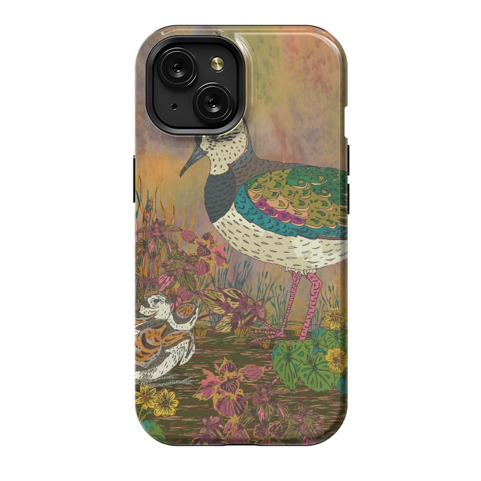 iPhone 15 StrongFit Lapwing Revival by Lotti Brown
