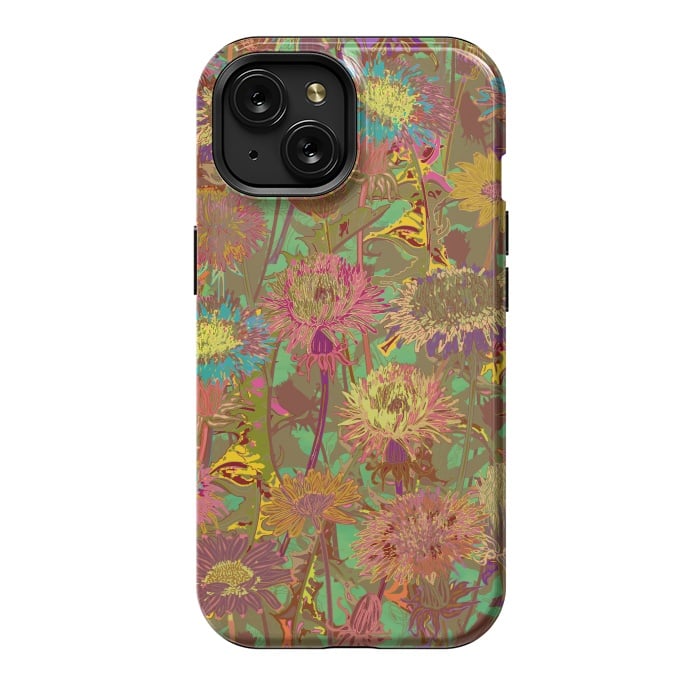 iPhone 15 StrongFit Dandelion Dawn by Lotti Brown
