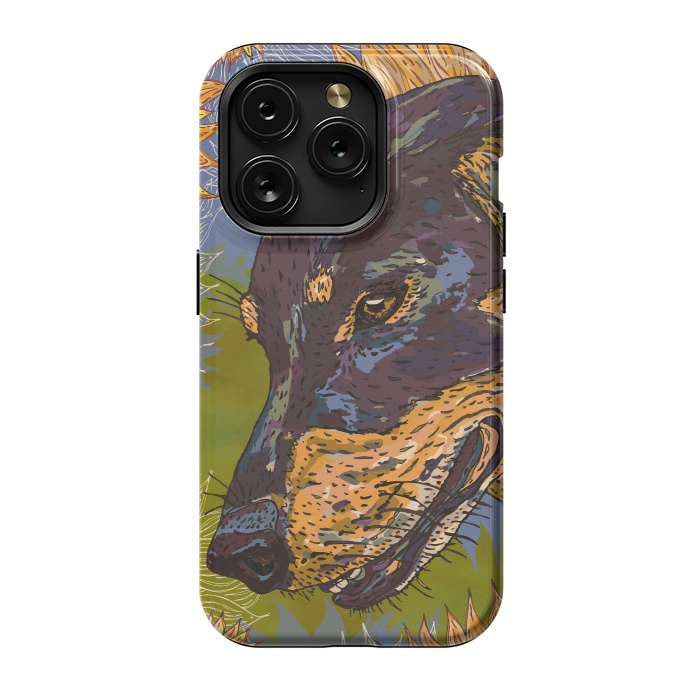 iPhone 15 Pro StrongFit Dachshund by Lotti Brown