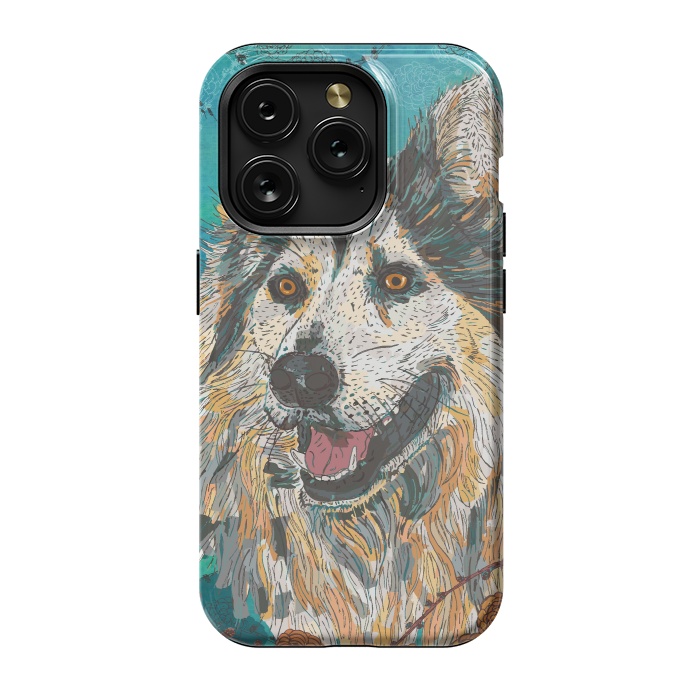 iPhone 15 Pro StrongFit Husky by Lotti Brown