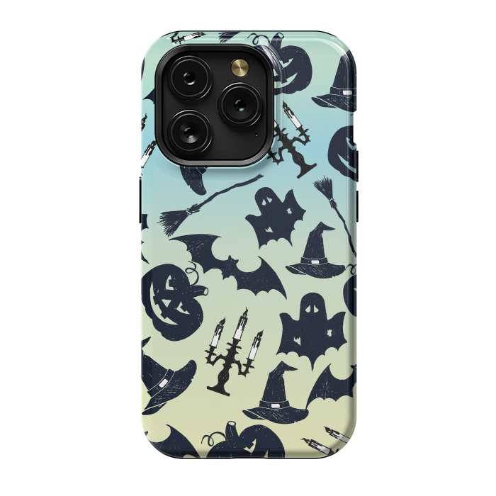 iPhone 15 Pro StrongFit Spooky Halloween by Allgirls Studio