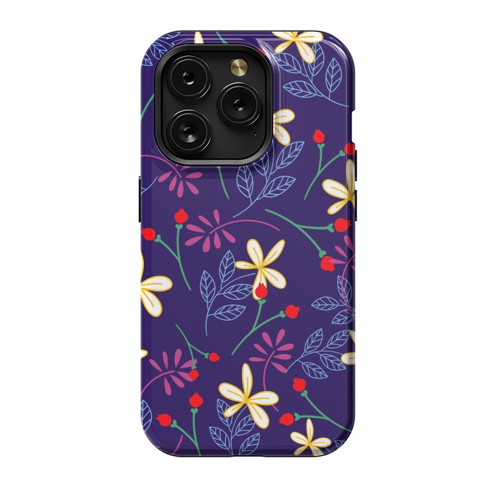 iPhone 15 Pro StrongFit Floral Paradise II by Allgirls Studio