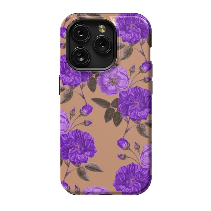 iPhone 15 Pro StrongFit Rosie Purple Love by Zala Farah