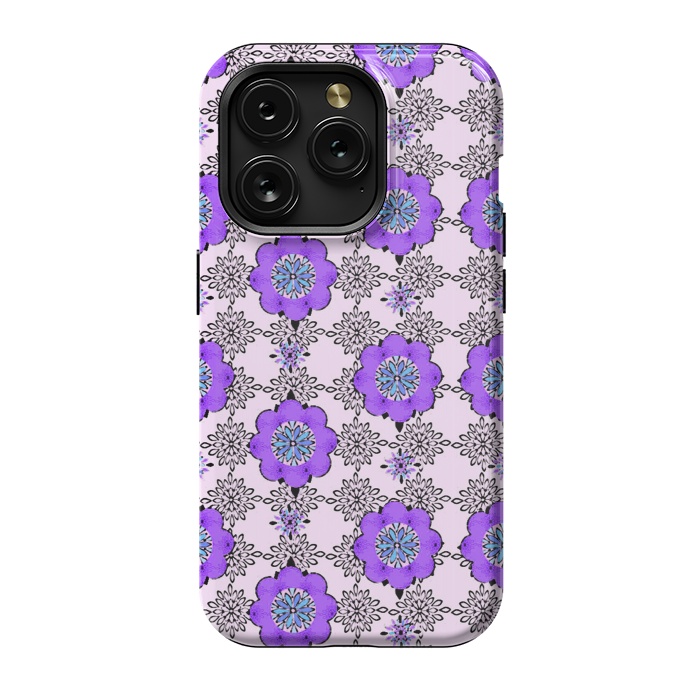 iPhone 15 Pro StrongFit Purple Shmurple by Bettie * Blue
