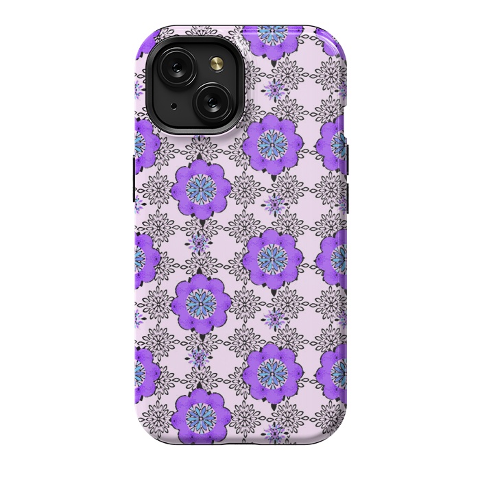 iPhone 15 StrongFit Purple Shmurple by Bettie * Blue