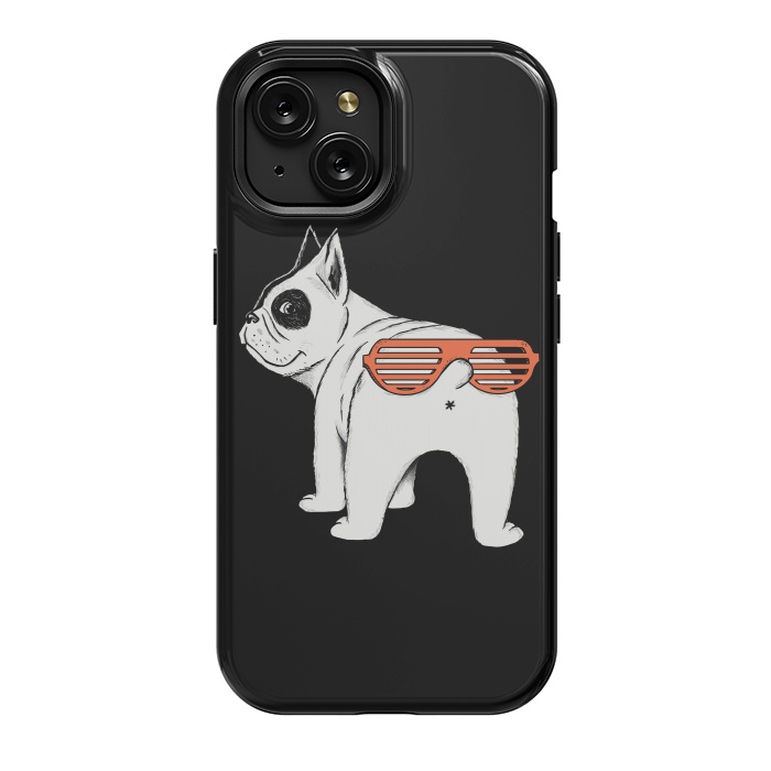 iPhone 15 StrongFit Dog second face by Coffee Man