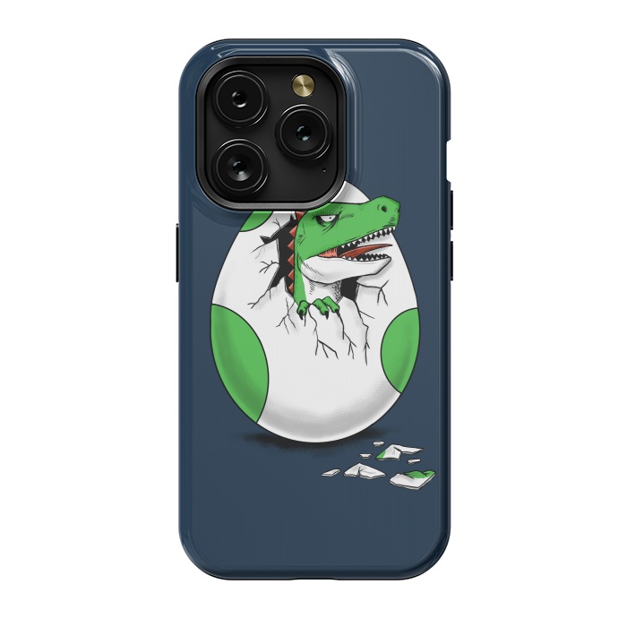 iPhone 15 Pro StrongFit Dinosaur egg by Coffee Man