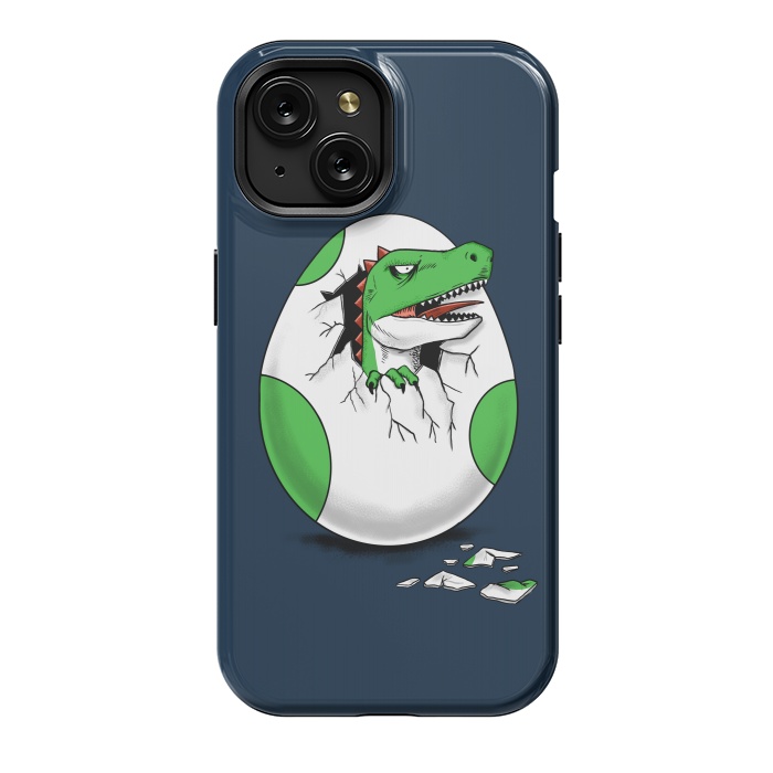 iPhone 15 StrongFit Dinosaur egg by Coffee Man