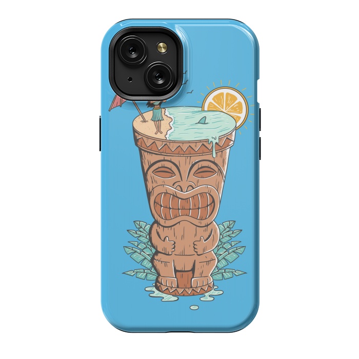 iPhone 15 StrongFit Tiki Drink by Coffee Man