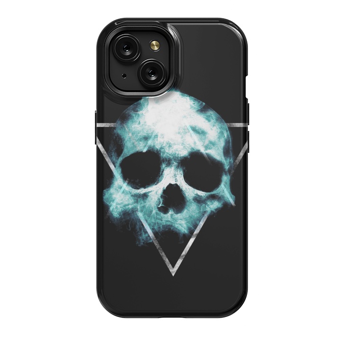 iPhone 15 StrongFit Skull by Mitxel Gonzalez