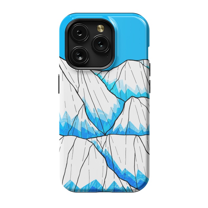 iPhone 15 Pro StrongFit Glacier hills by Steve Wade (Swade)