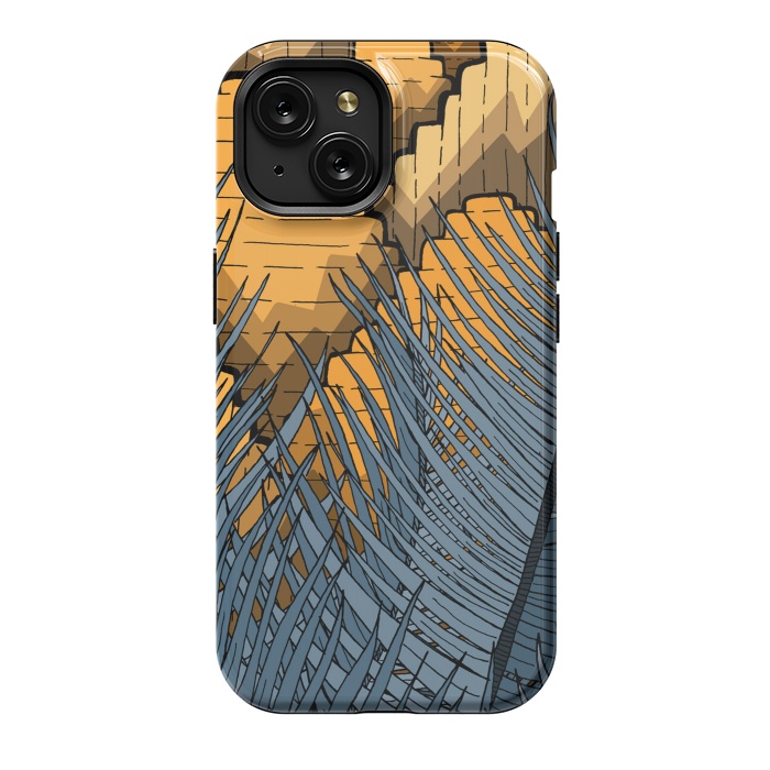 iPhone 15 StrongFit Pyramid Mountains by Steve Wade (Swade)