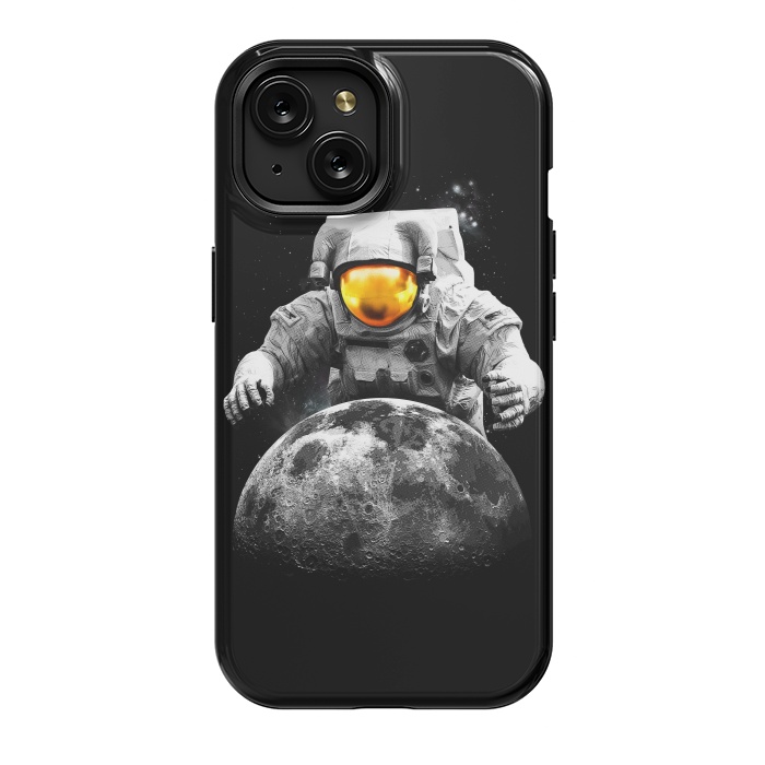 iPhone 15 StrongFit The conquest of the moon by Mitxel Gonzalez