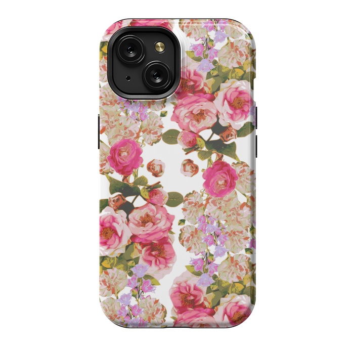 iPhone 15 StrongFit Floral Friends by Zala Farah