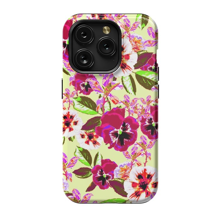 iPhone 15 Pro StrongFit Tropical Botanic Garden by Zala Farah