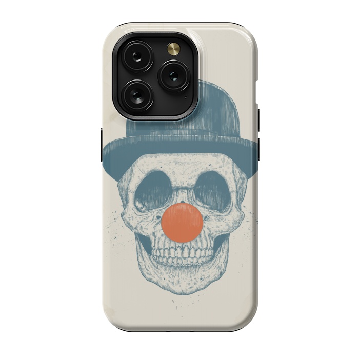 iPhone 15 Pro StrongFit Dead clown by Balazs Solti
