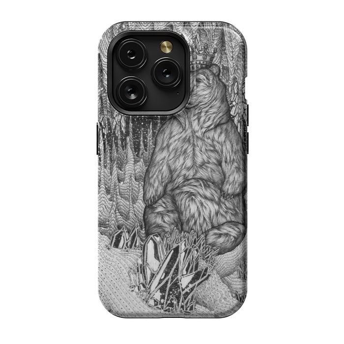 iPhone 15 Pro StrongFit Cave of the Bear King by ECMazur 