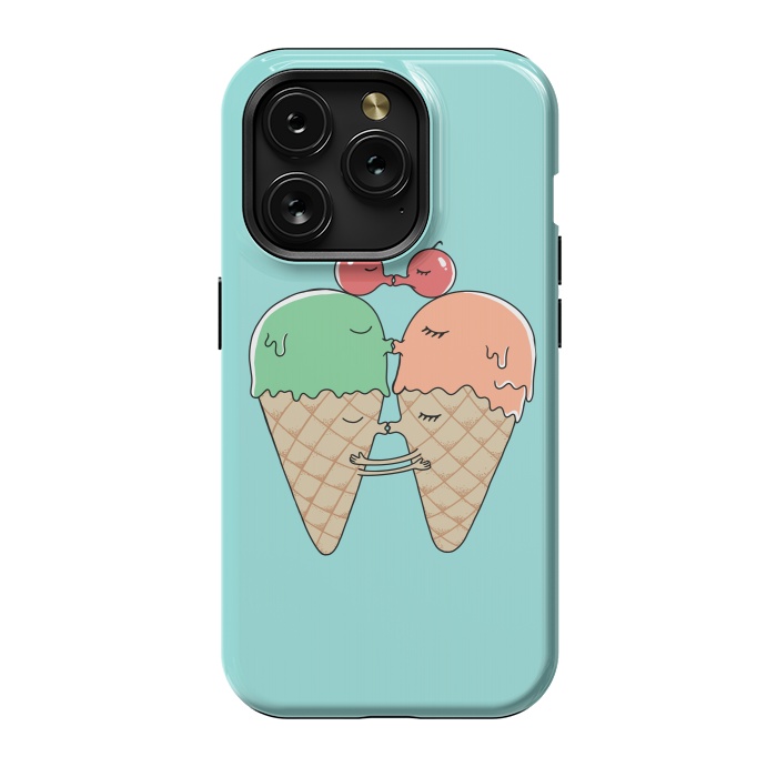 iPhone 15 Pro StrongFit Sweet Kiss by Coffee Man