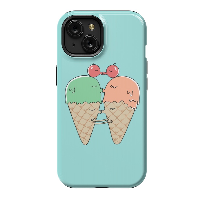 iPhone 15 StrongFit Sweet Kiss by Coffee Man