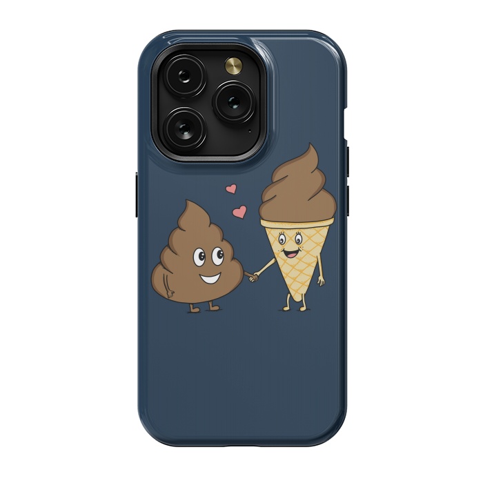 iPhone 15 Pro StrongFit True love Blue by Coffee Man