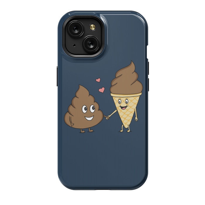 iPhone 15 StrongFit True love Blue by Coffee Man