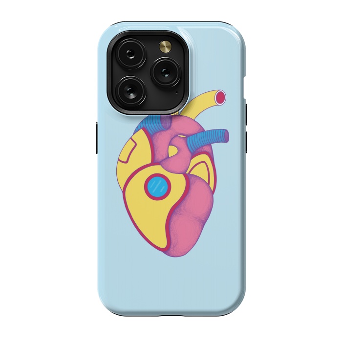 iPhone 15 Pro StrongFit Lemon U-boat Heart by Ranggasme