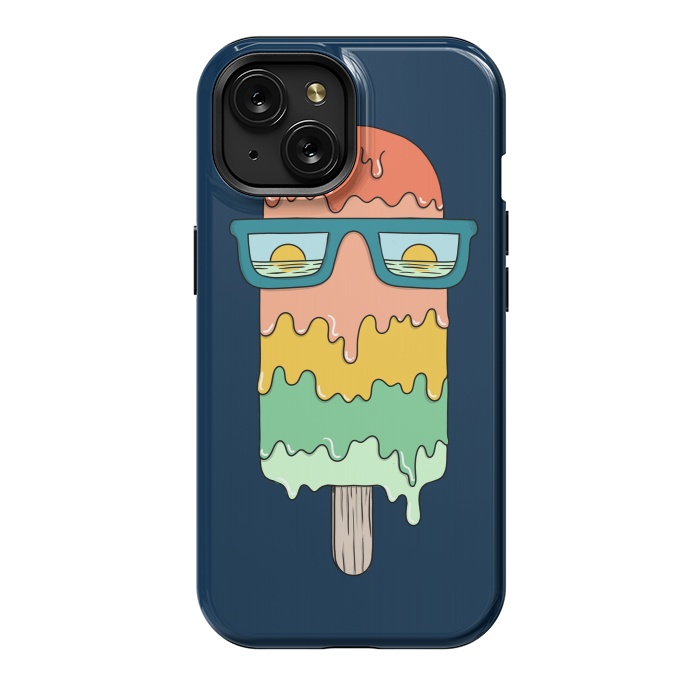 iPhone 15 StrongFit Hot ice Cream  by Coffee Man