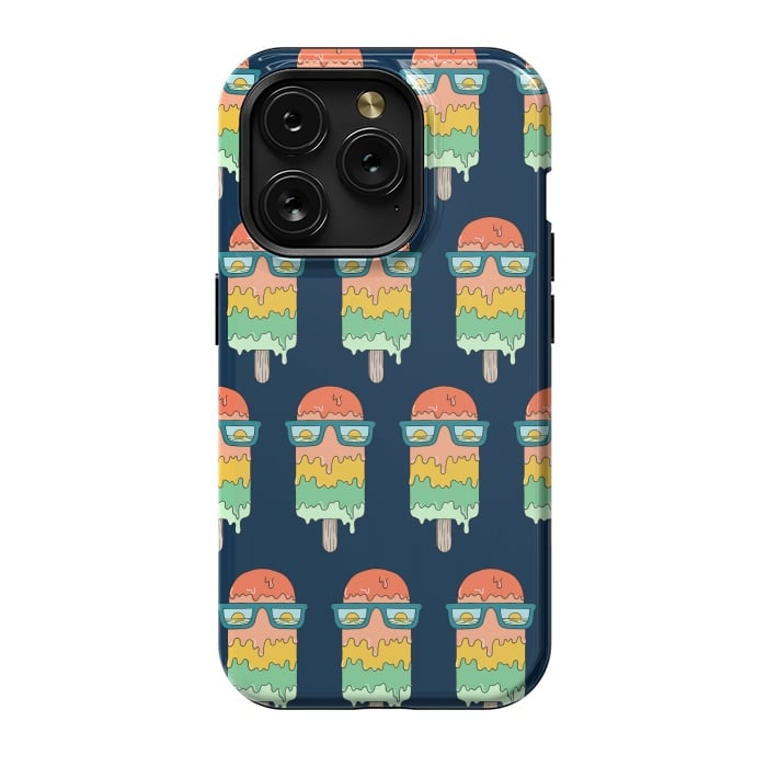 iPhone 15 Pro StrongFit Hot Ice Cream pattern by Coffee Man