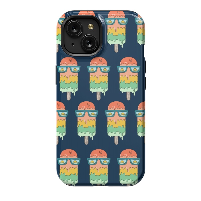 iPhone 15 StrongFit Hot Ice Cream pattern by Coffee Man