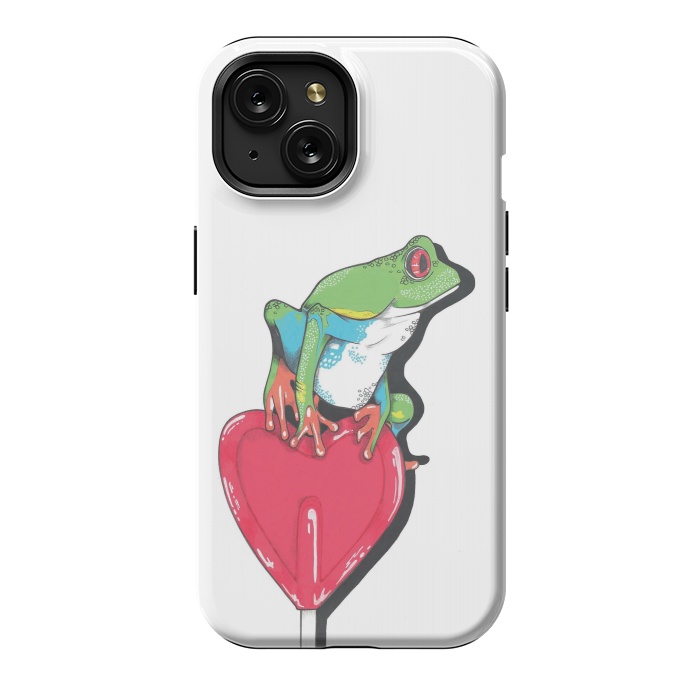 iPhone 15 StrongFit You frog my life by Varo Lojo