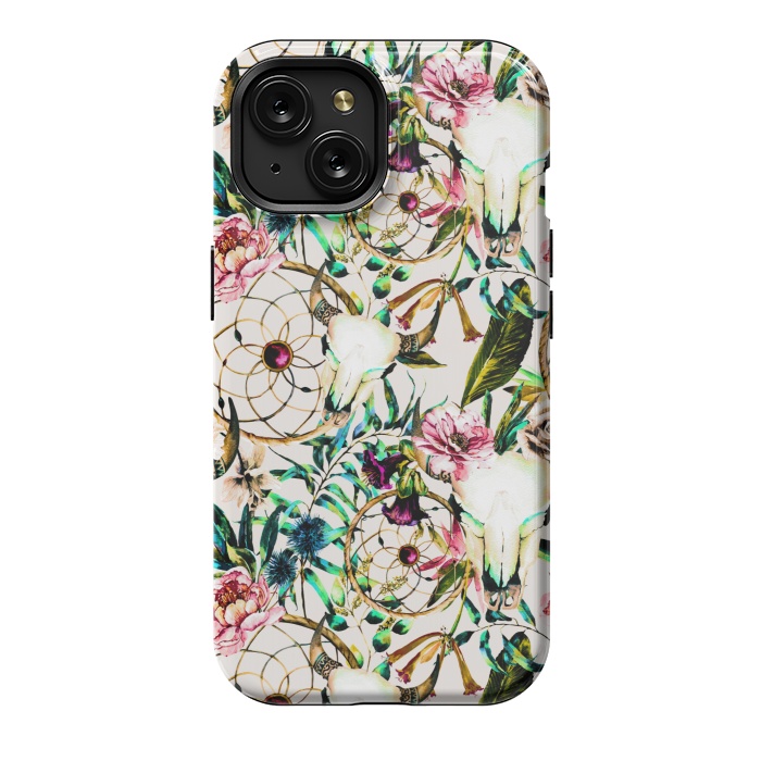 iPhone 15 StrongFit Dream tropical boho by Mmartabc
