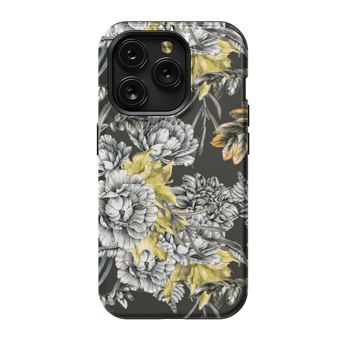 iPhone 15 Pro StrongFit Dark flowering I by Mmartabc