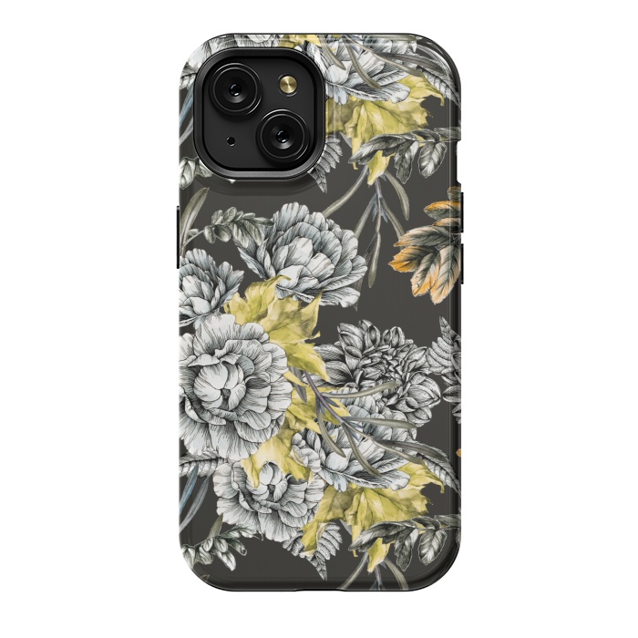 iPhone 15 StrongFit Dark flowering I by Mmartabc