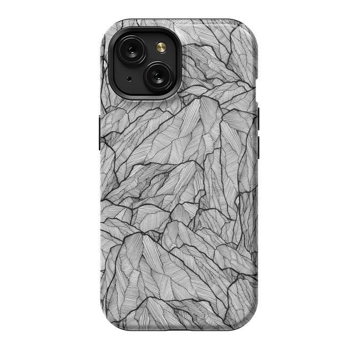iPhone 15 StrongFit Rocks on rocks by Steve Wade (Swade)
