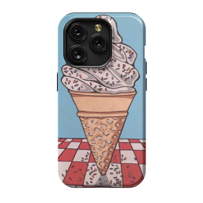 iPhone 15 Pro StrongFit Ice Cream by Varo Lojo