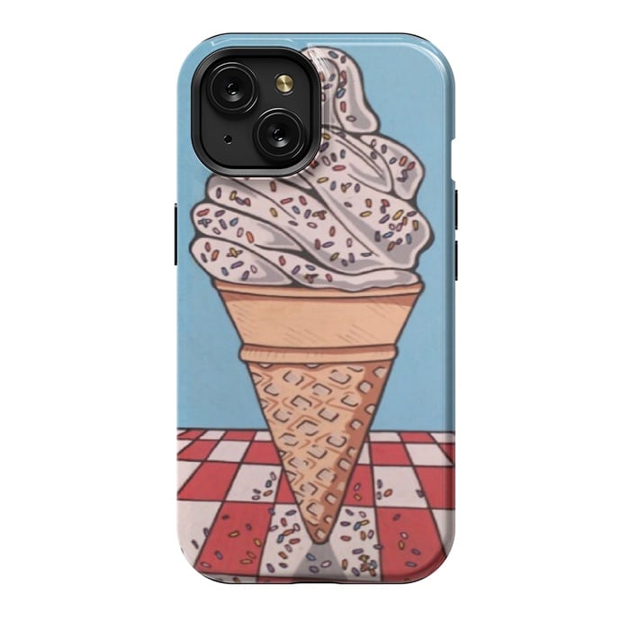iPhone 15 StrongFit Ice Cream by Varo Lojo