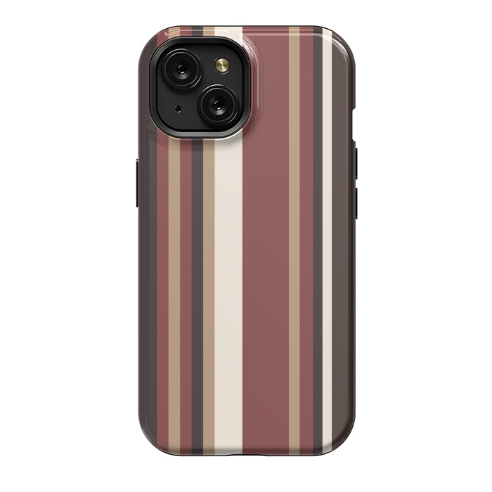 iPhone 15 StrongFit Vertical Stripes by Dhruv Narelia