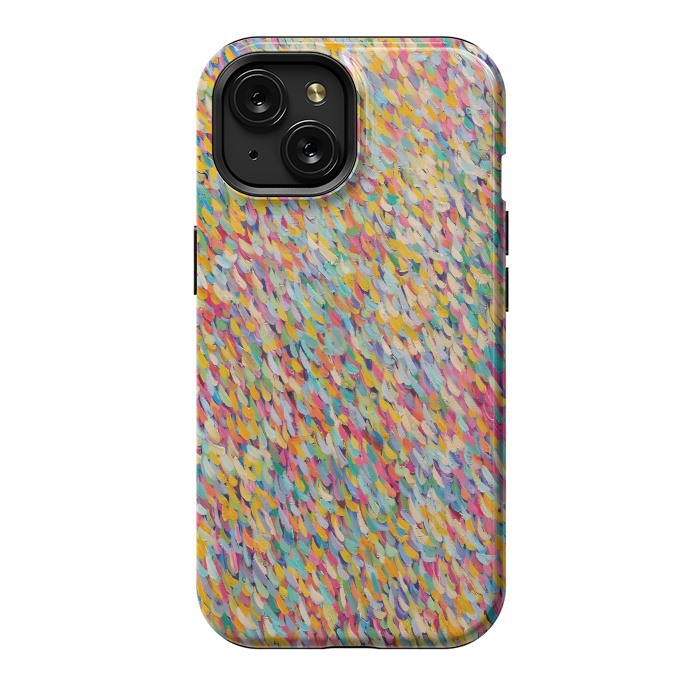 iPhone 15 StrongFit COLOUR LOVES YOU by Helen Joynson