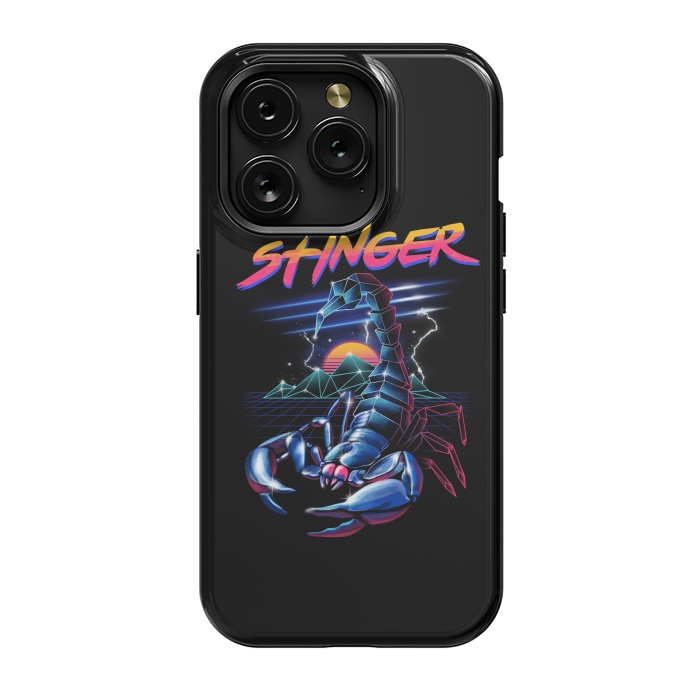 iPhone 15 Pro StrongFit Rad Stinger by Vincent Patrick Trinidad