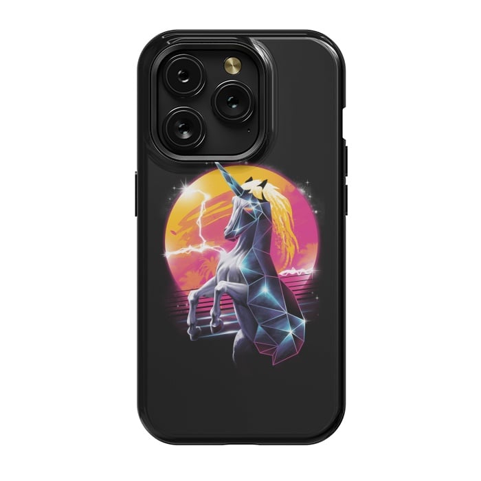 iPhone 15 Pro StrongFit Rad Unicorn by Vincent Patrick Trinidad
