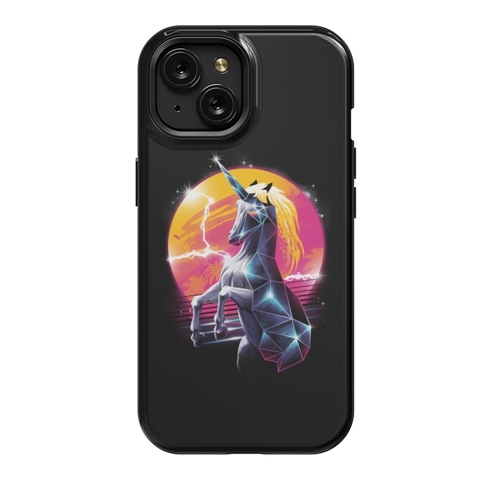 iPhone 15 StrongFit Rad Unicorn by Vincent Patrick Trinidad