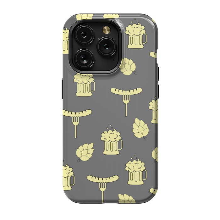 iPhone 15 Pro StrongFit beer pattern by MALLIKA
